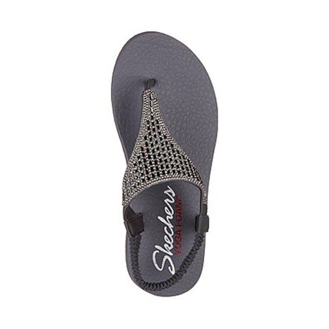 Skechers Women Grey-suede Sports Sandals (SKU: 239-31560-68-6)