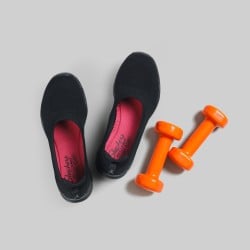 Women Black Casual Ballerinas