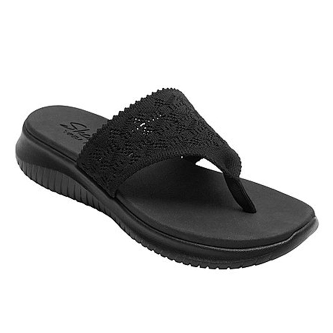 Skechers Women Black Sports Slippers (SKU: 239-896323-11-8)