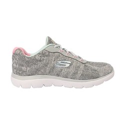 Women Grey Sports Lace Up