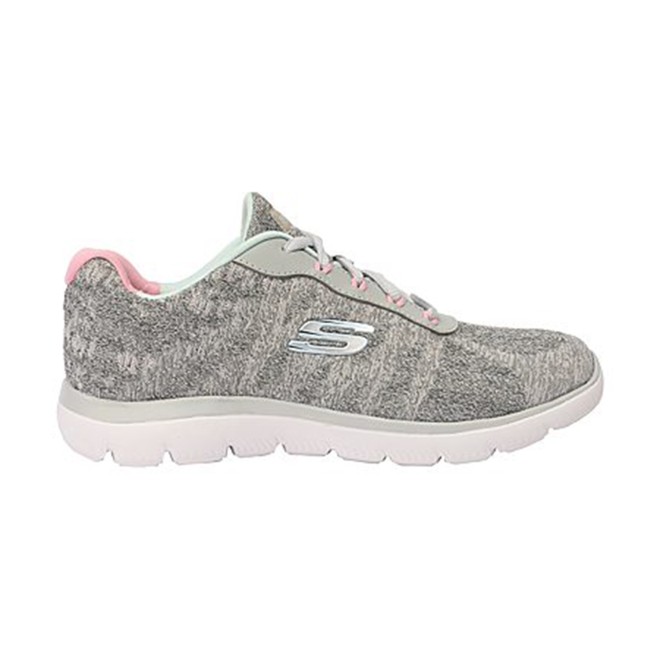 Skechers Women Grey Sports Lace Up (SKU: 239-896335-14-8)