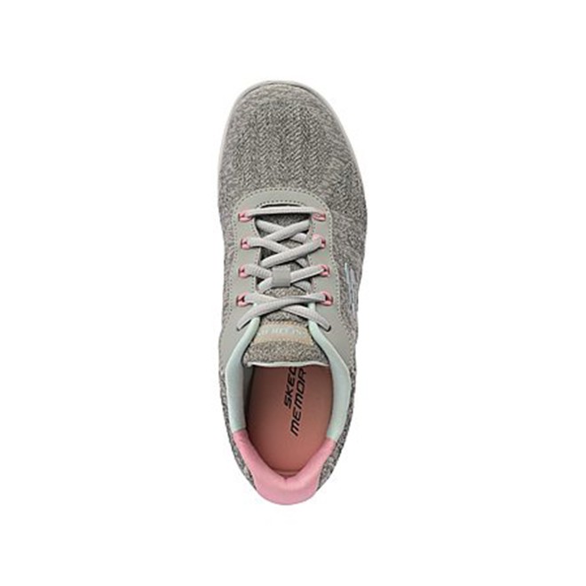 Skechers Women Grey Sports Lace Up (SKU: 239-896335-14-8)