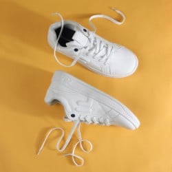 Men White Sports Sneakers