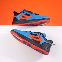 Men Black-Blue Sports Sneakers