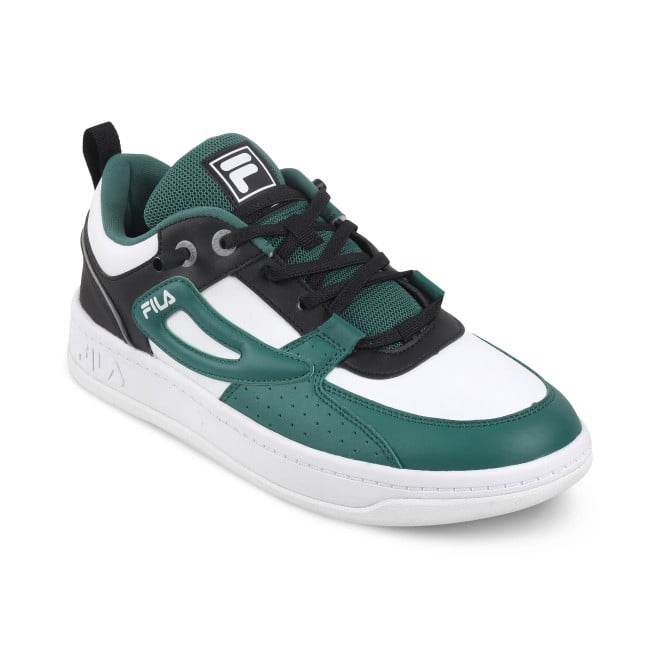 Fila Men White-Blk-Grn Sports Sneakers (SKU: 25-11011230-2395-6)