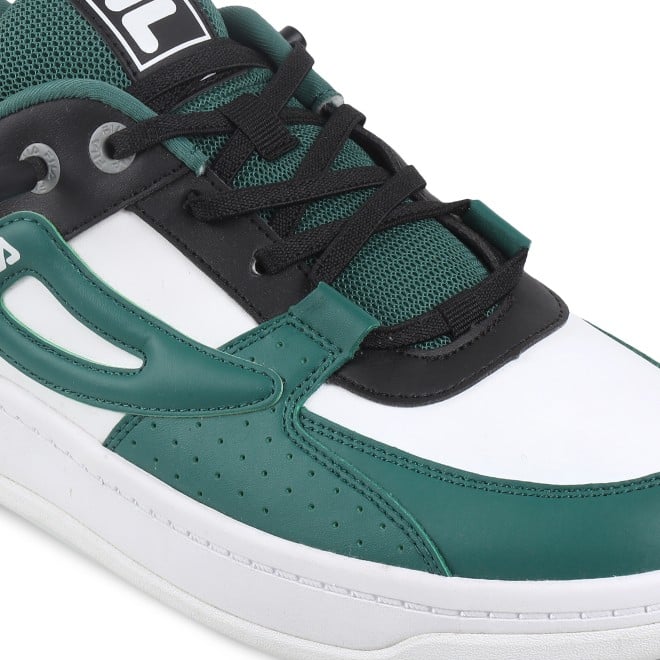 Fila Men White-Blk-Grn Sports Sneakers (SKU: 25-11011230-2395-6)