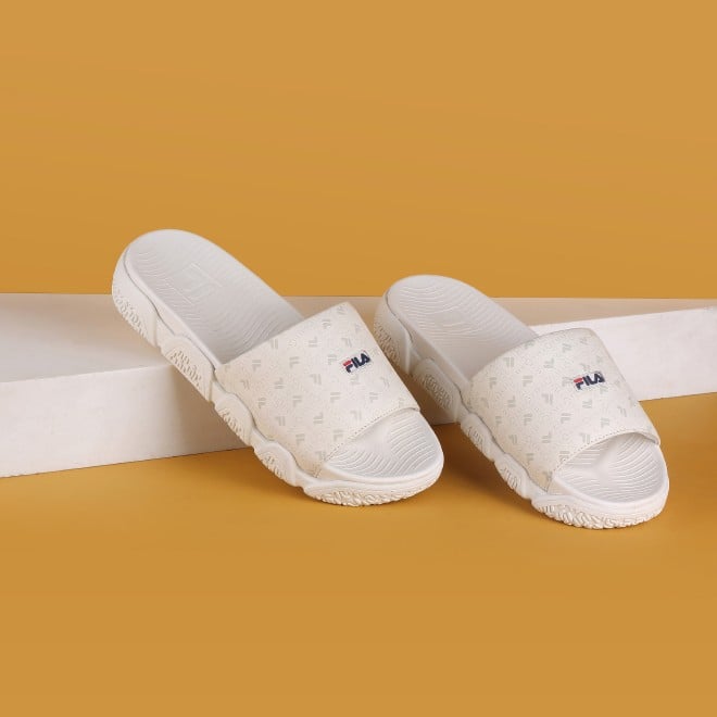 Buy Fila Men White Casual Slippers Online SKU 25 11011234 16 6 Mochi Shoes