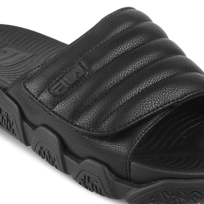 Fila Men Black Casual Slippers (SKU: 25-11011237-11-6)