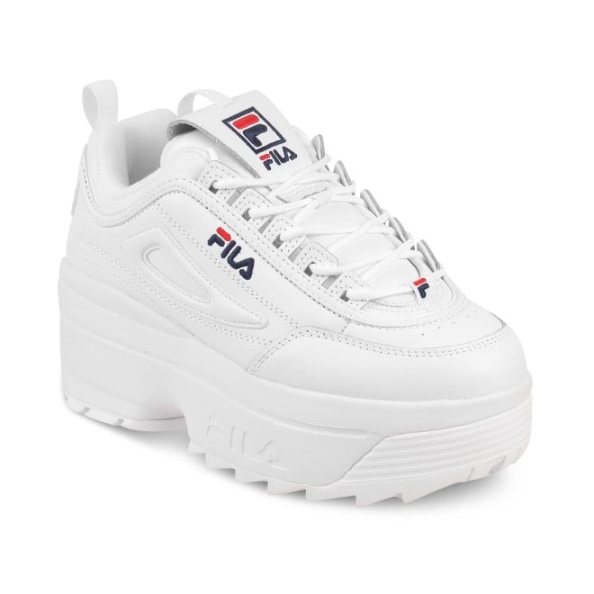 Fila Women White-Navy-Red Sports Sneakers (SKU: 25-11011241-2481-4)