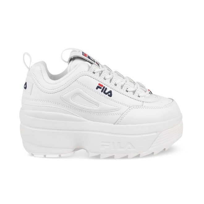 Fila Women White-Navy-Red Sports Sneakers (SKU: 25-11011241-2481-4)