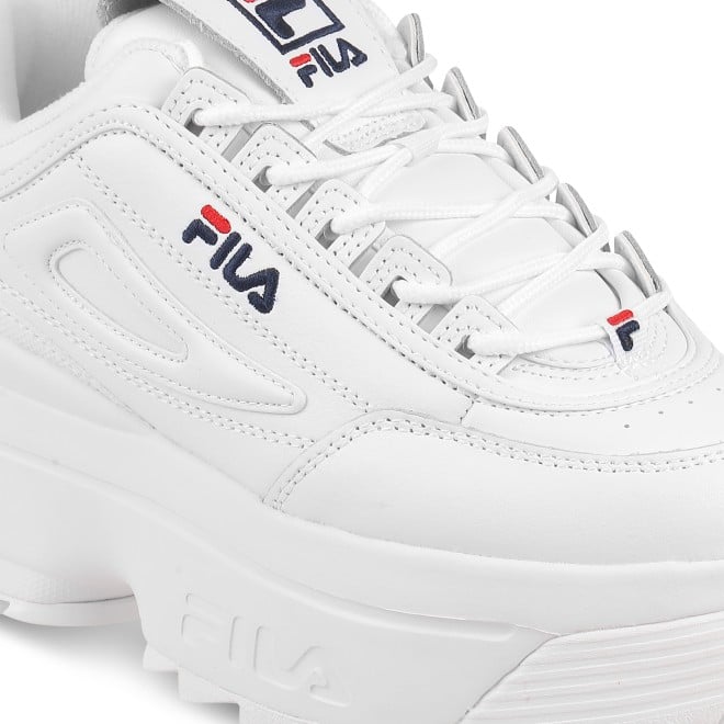 Fila Women White-Navy-Red Sports Sneakers (SKU: 25-11011241-2481-4)