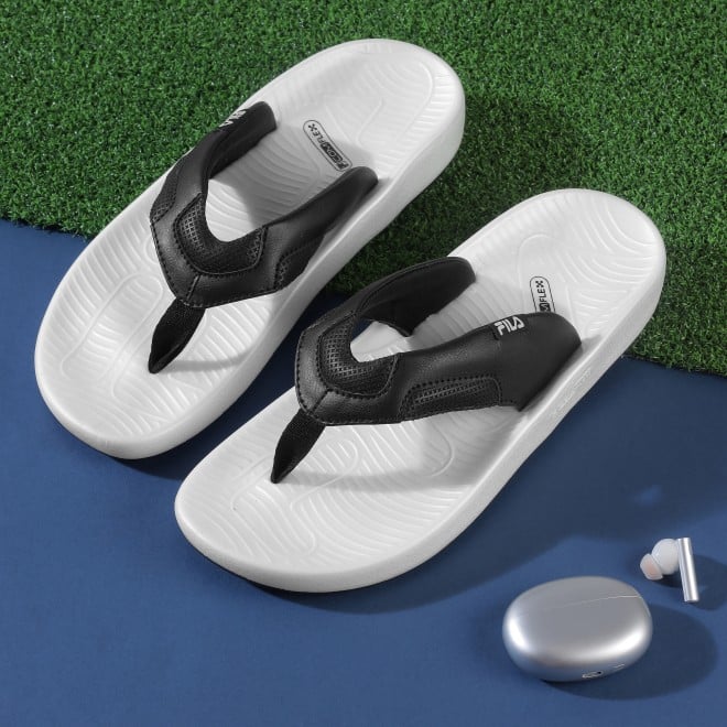 Fila Men Black Casual Slippers