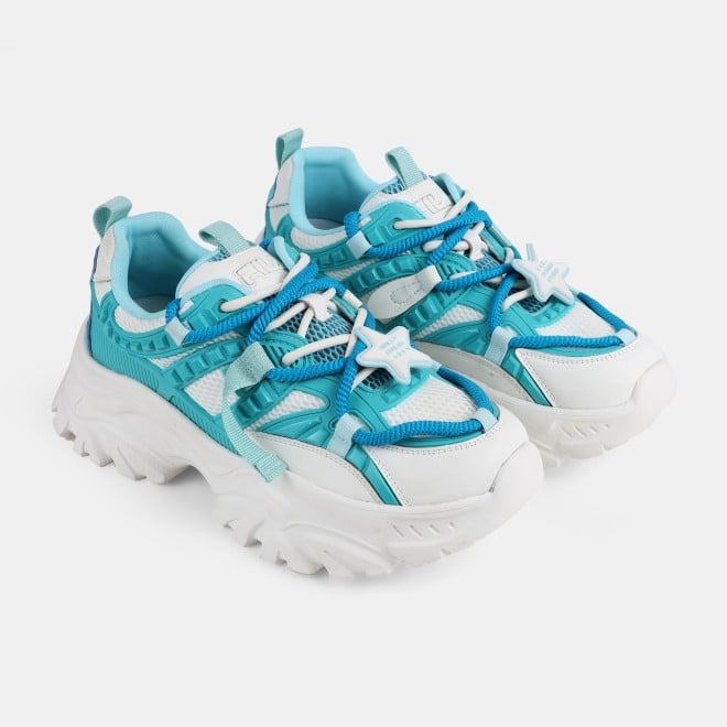 Fila Women White-blue Sports Walking Shoes (SKU: 25-11011294-56-4)