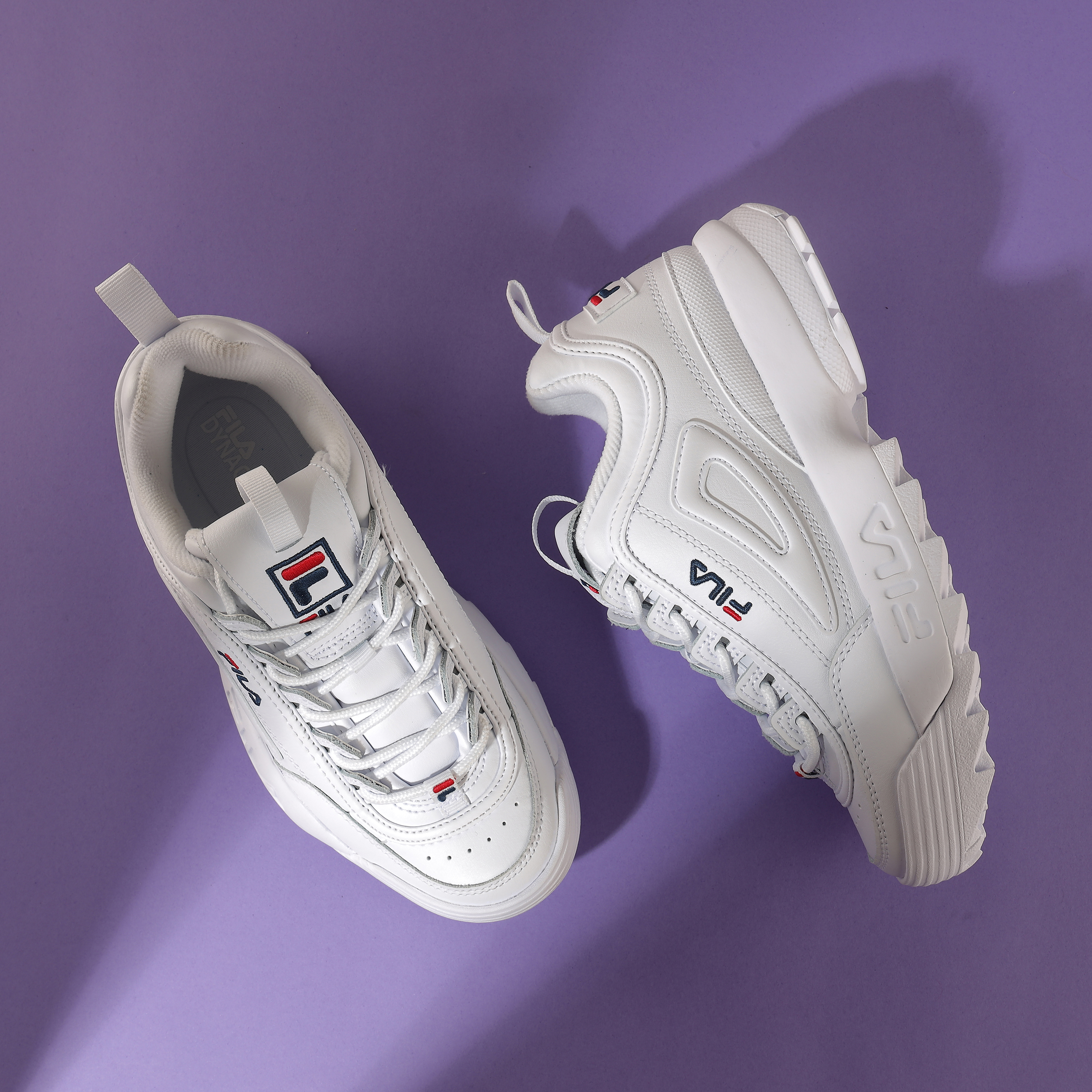 Fila Women White Sports Sneakers