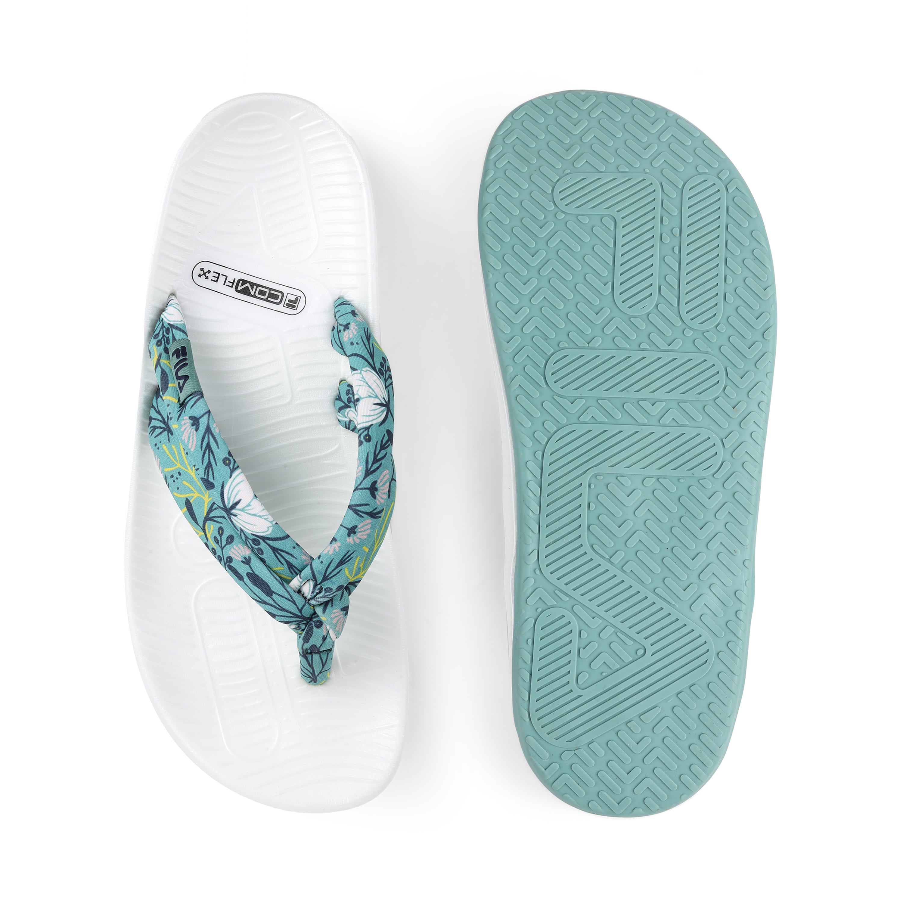 Fila Women Green Casual Slippers (SKU: 25-11011307-21-4)