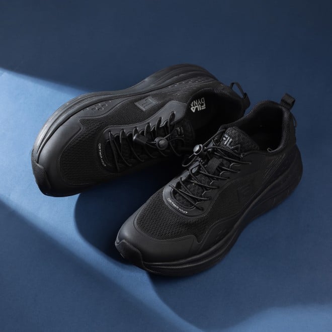 Fila Men Black Sports Walking Shoes