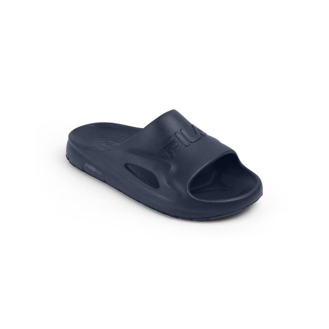 Fila Men Blue-navy Casual Slippers