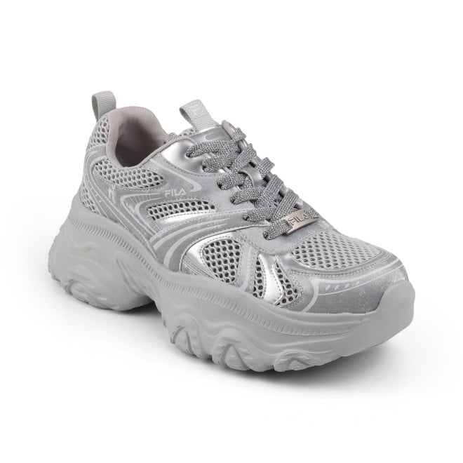Fila Women Silver Sports Walking Shoes (SKU: 25-11011410-27-4)