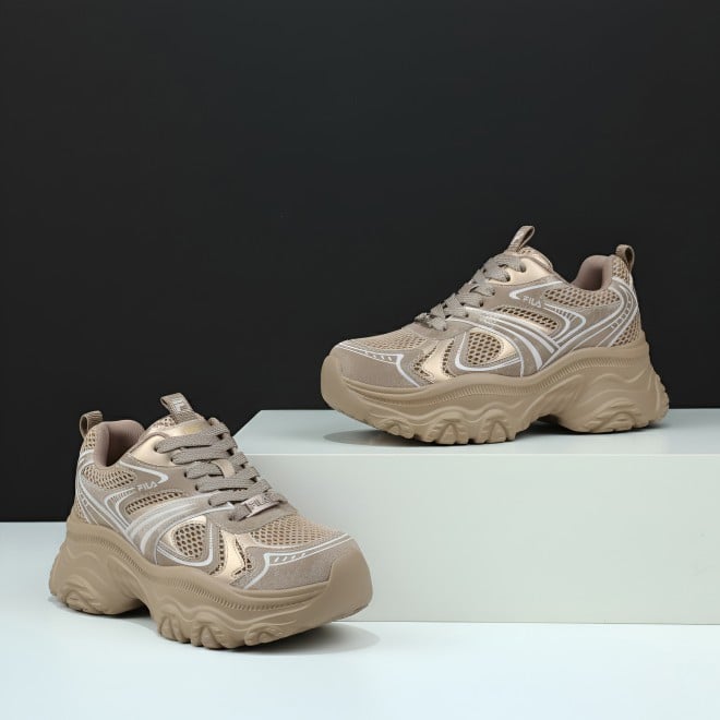 Fila Women Gold Sports Walking Shoes (SKU: 25-11011411-15-4)