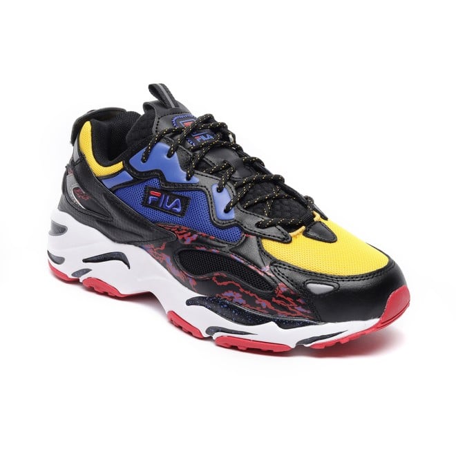 Fila Men Black-Multi Sports Walking Shoes (SKU: 25-271524-53-10)