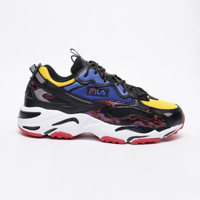 Fila Men Black-Multi Sports Walking Shoes (SKU: 25-271524-53-10)