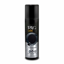 Pro Spray Shoe Cream Spray On Wax Black- 250 ML
