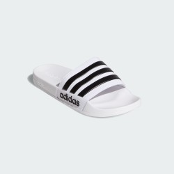 Adidas White Casual Slippers