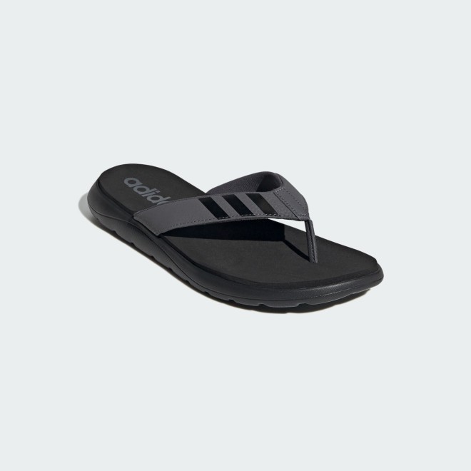 Adidas Men Black-Grey Casual Slippers