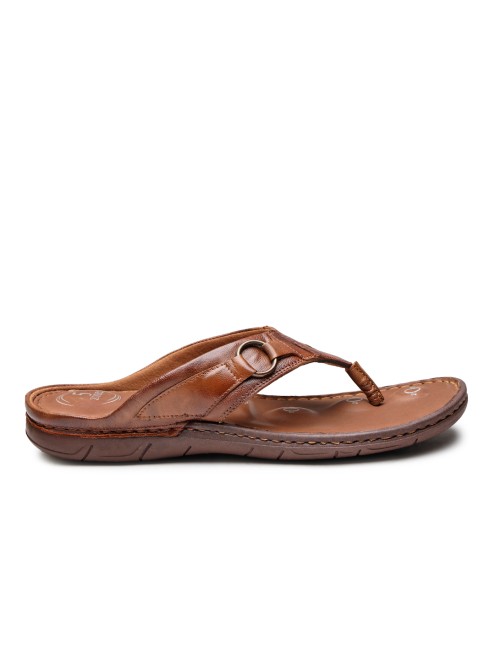 Von Wellx Men Tan Casual Slippers (SKU: 284-830080-23-41)