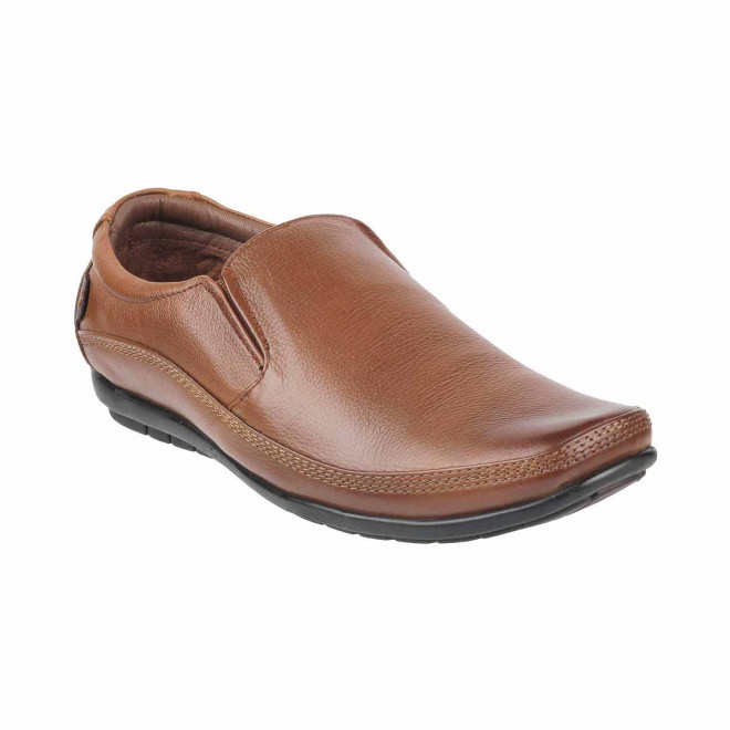 Egoss Tan Casual Loafers for Men
