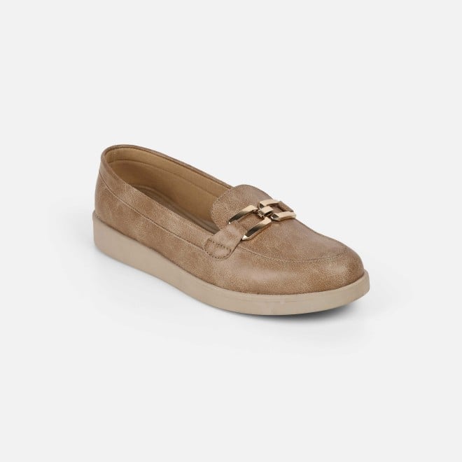 Mochi Women Beige Casual Loafers (SKU: 31-1023-20-36)