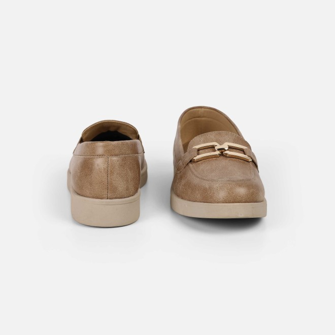 Mochi Women Beige Casual Loafers (SKU: 31-1023-20-36)