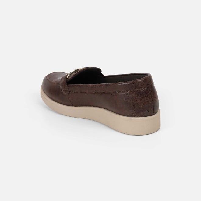 Mochi Women Brown Casual Loafers (SKU: 31-1023-12-36)