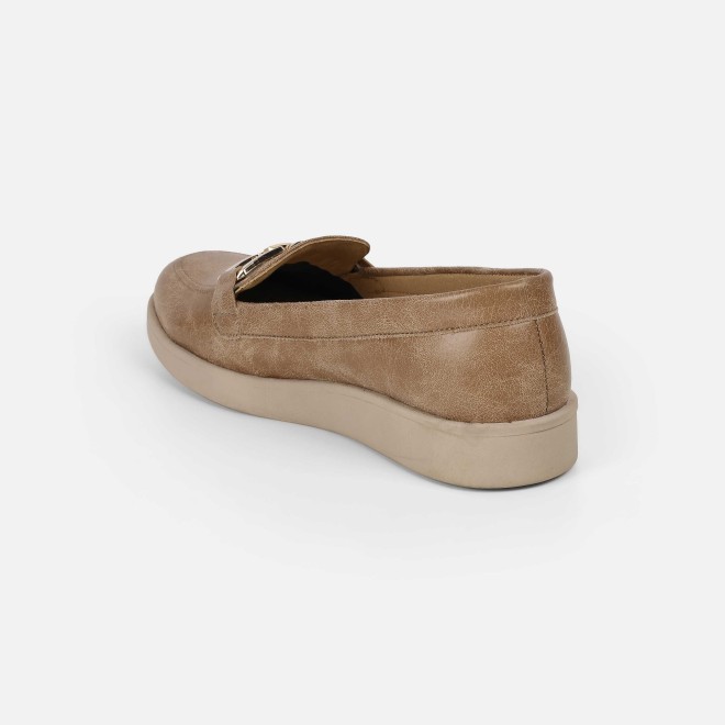 Mochi Women Beige Casual Loafers (SKU: 31-1023-20-36)