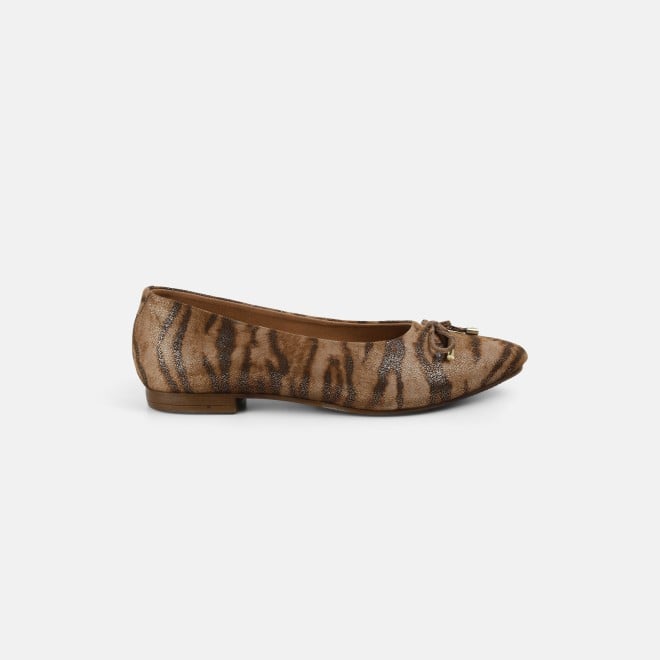 Mochi Women Brown Casual Ballerinas (SKU: 31-1024-12-36)