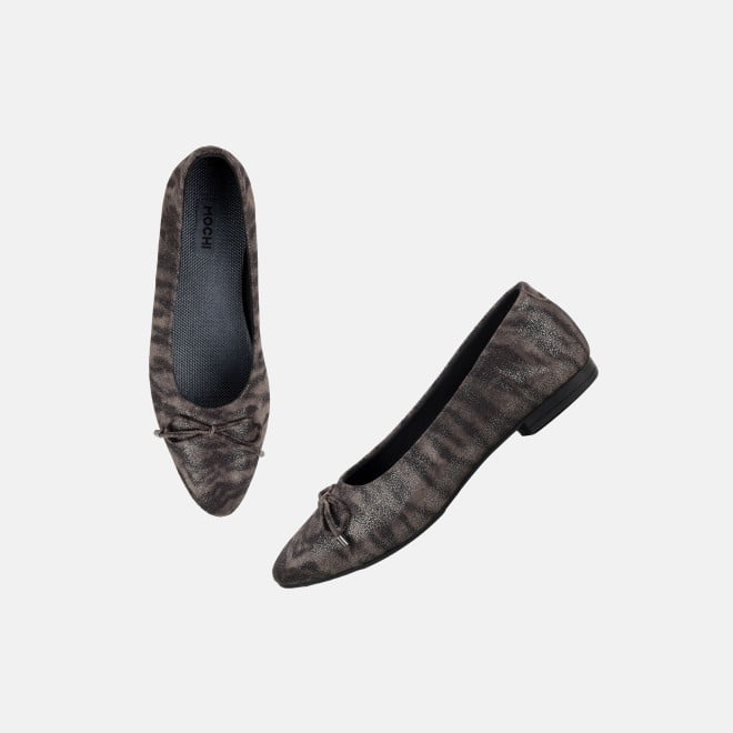 Mochi Women Black Casual Ballerinas (SKU: 31-1024-11-36)