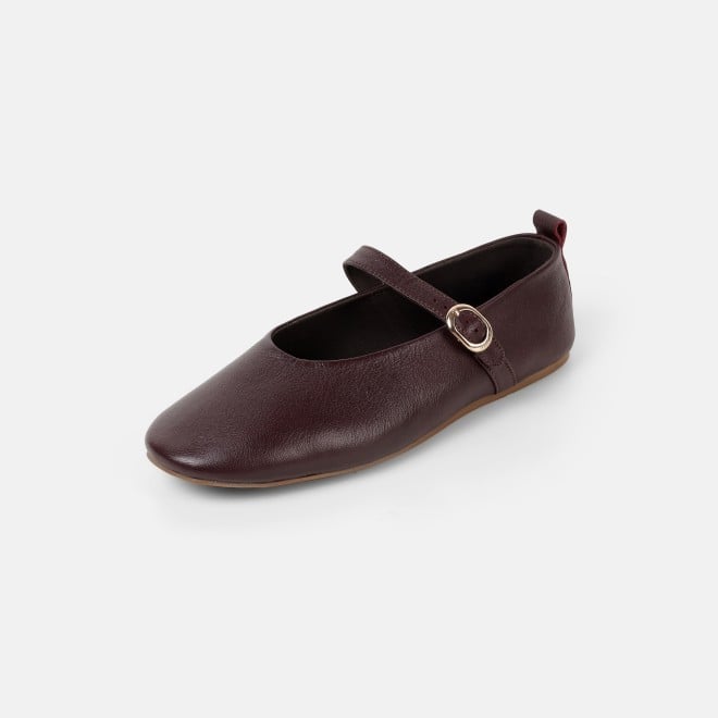 Mochi Women Wine Formal Ballerinas (SKU: 31-1025-58-37)