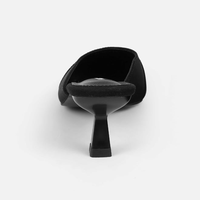 Mochi Women Black Formal Slip Ons (SKU: 31-1026-11-37)