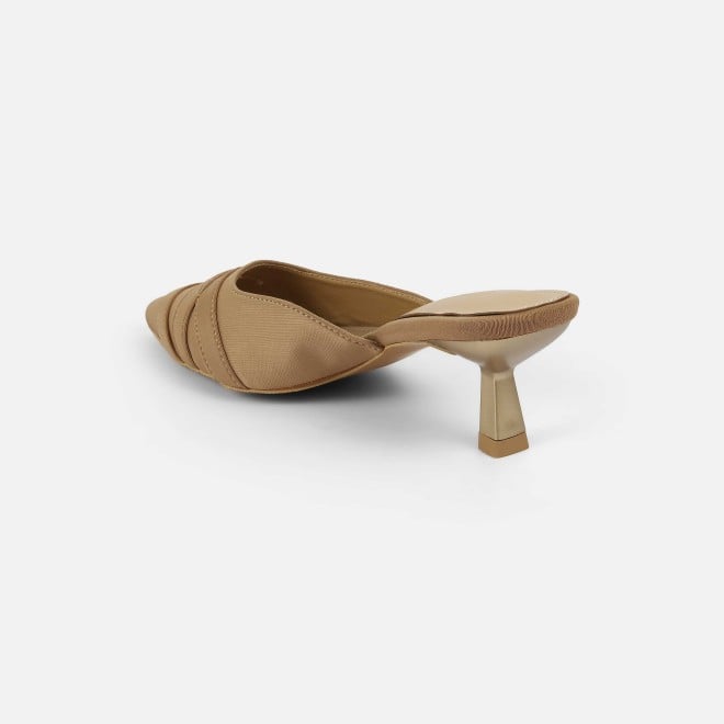 Mochi Women Beige Formal Slip Ons (SKU: 31-1026-20-37)
