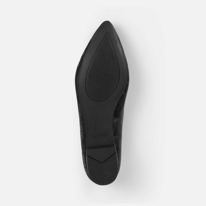 Mochi Women Black Casual Ballerinas (SKU: 31-1027-11-36)