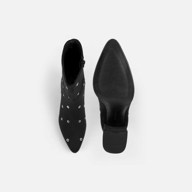 Mochi Women Black Party Boots (SKU: 31-1033-11-38)