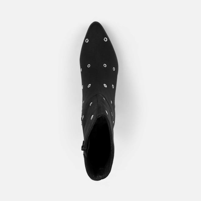 Mochi Women Black Party Boots (SKU: 31-1033-11-38)