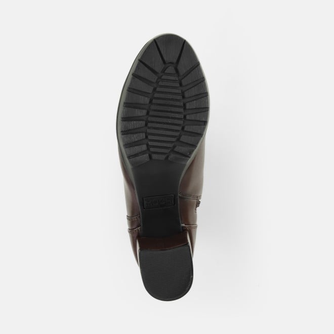 Mochi Women Brown Party Boots (SKU: 31-1034-12-36)