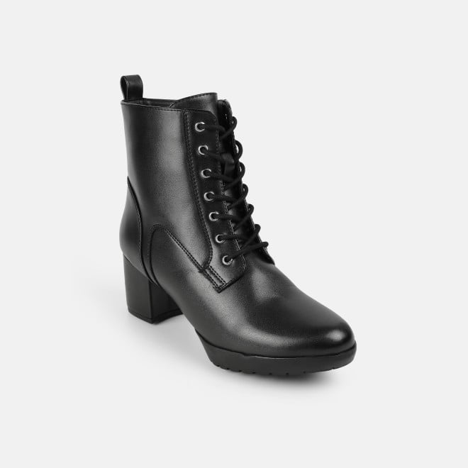 Mochi Women Black Party Boots