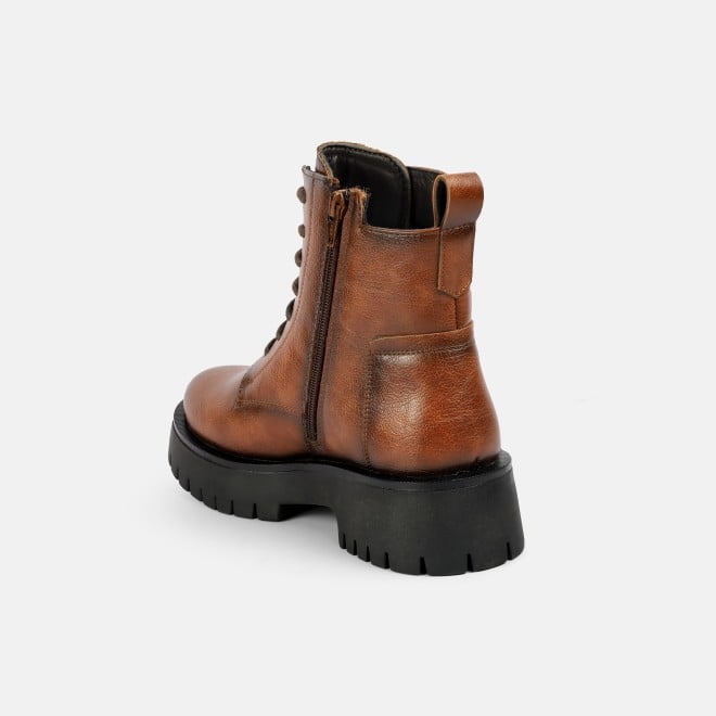 Mochi Women Tan Party Boots (SKU: 31-1040-23-36)