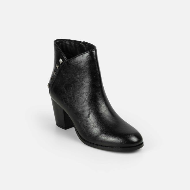 Mochi Women Black Party Boots