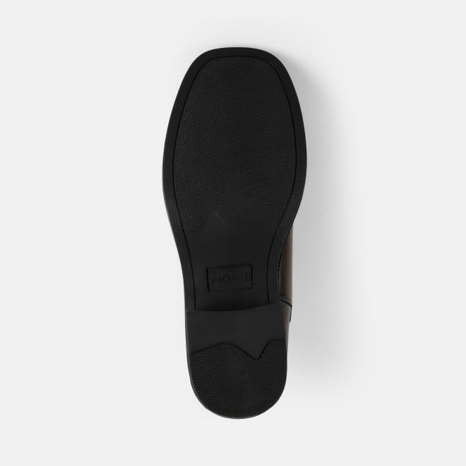 Mochi Women Brown Casual Boots (SKU: 31-1043-12-36)