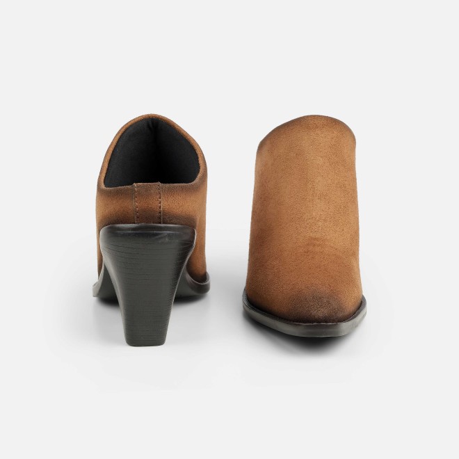 Mochi Women Tan Party Boots (SKU: 31-1051-23-36)