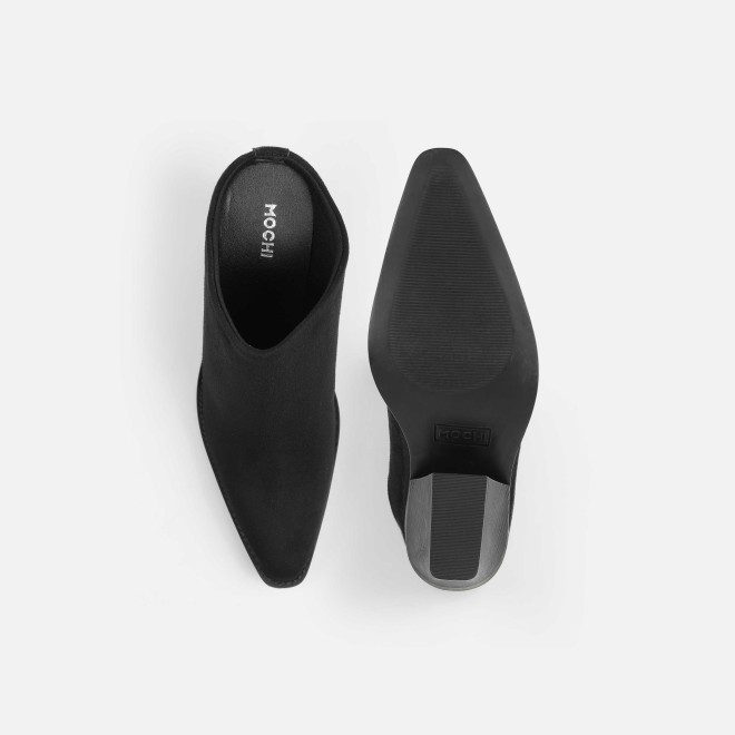 Mochi Women Black Party Boots (SKU: 31-1051-11-36)