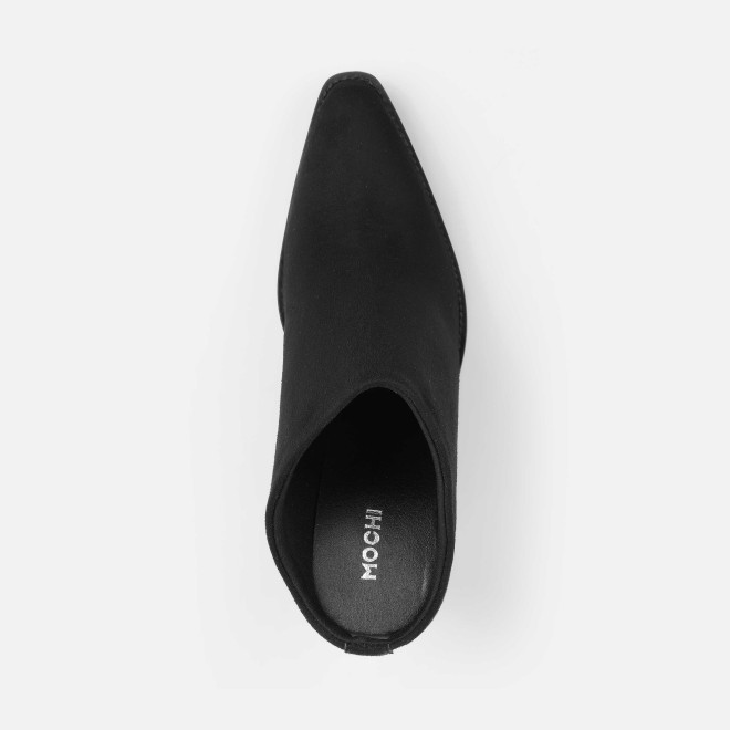 Mochi Women Black Party Boots (SKU: 31-1051-11-36)